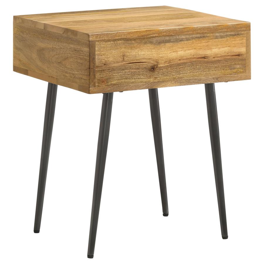 Ezra Brown Side Table - MyWaynesHome #