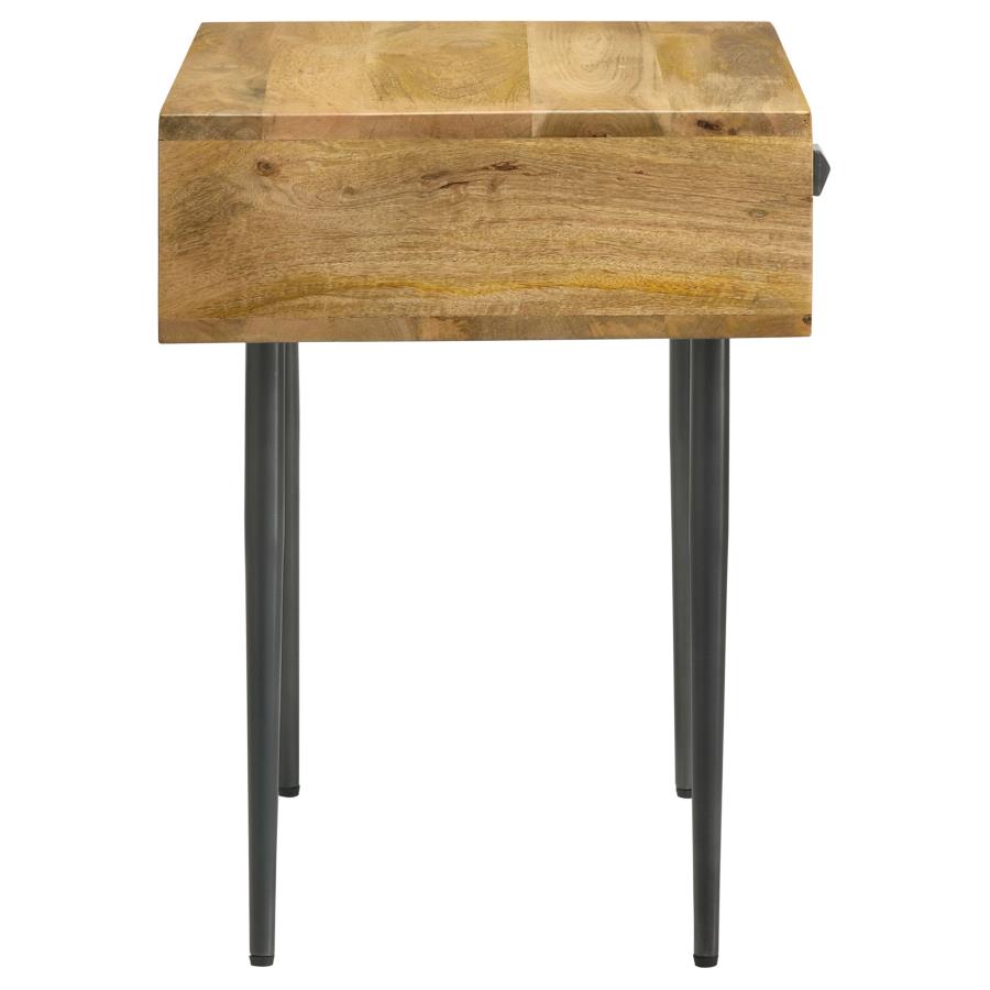 Ezra Brown Side Table - MyWaynesHome #