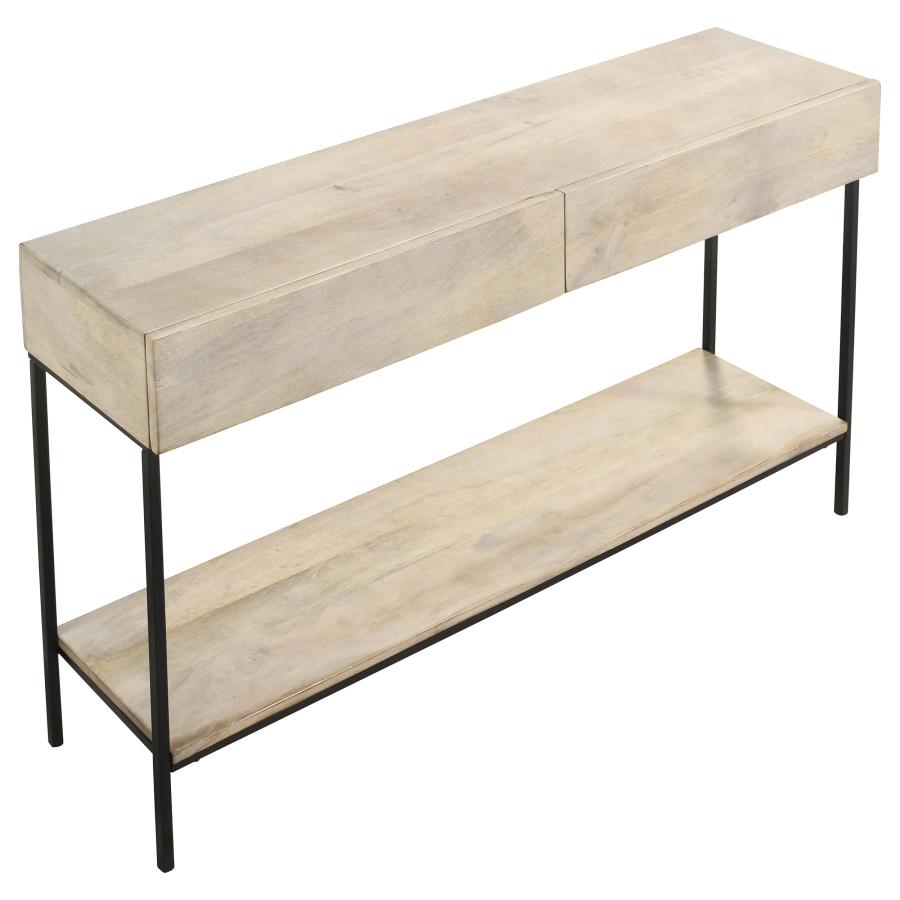 Rubeus Beige Console Table - MyWaynesHome #