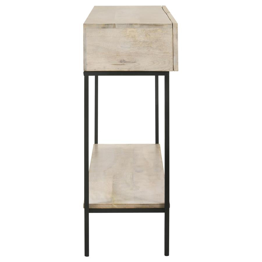 Rubeus Beige Console Table - MyWaynesHome #