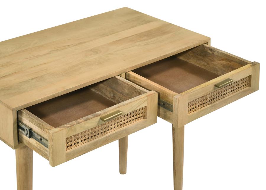 Zamora Brown Writing Desk - MyWaynesHome #