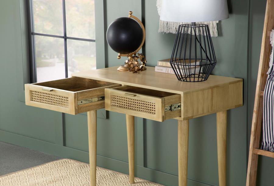 Zamora Brown Writing Desk - MyWaynesHome #