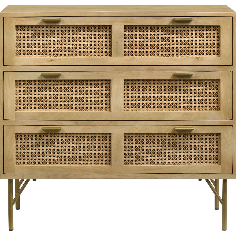 Zamora Brown Accent Cabinet - MyWaynesHome #