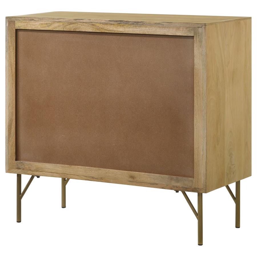 Zamora Brown Accent Cabinet - MyWaynesHome #