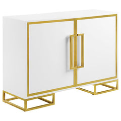 Elsa White Accent Cabinet - MyWaynesHome #