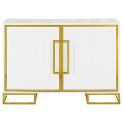 Elsa White Accent Cabinet - MyWaynesHome #