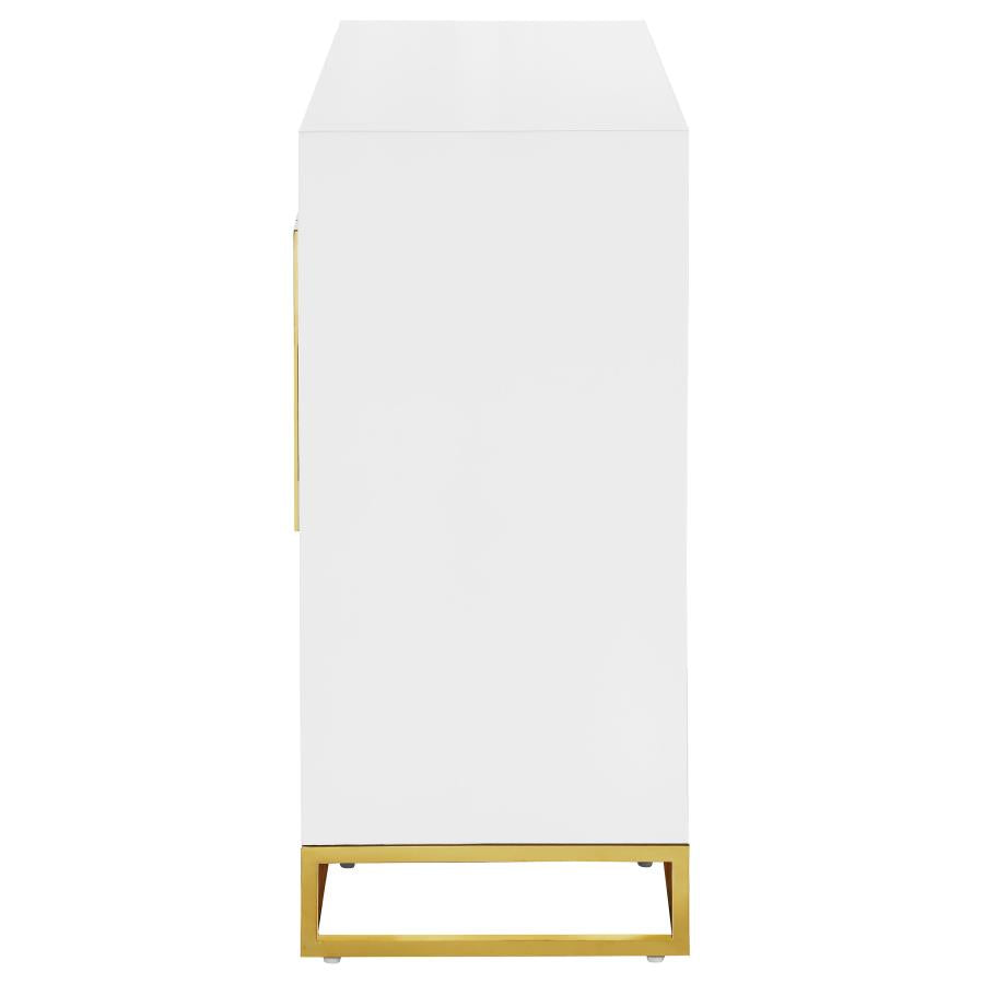 Elsa White Accent Cabinet - MyWaynesHome #