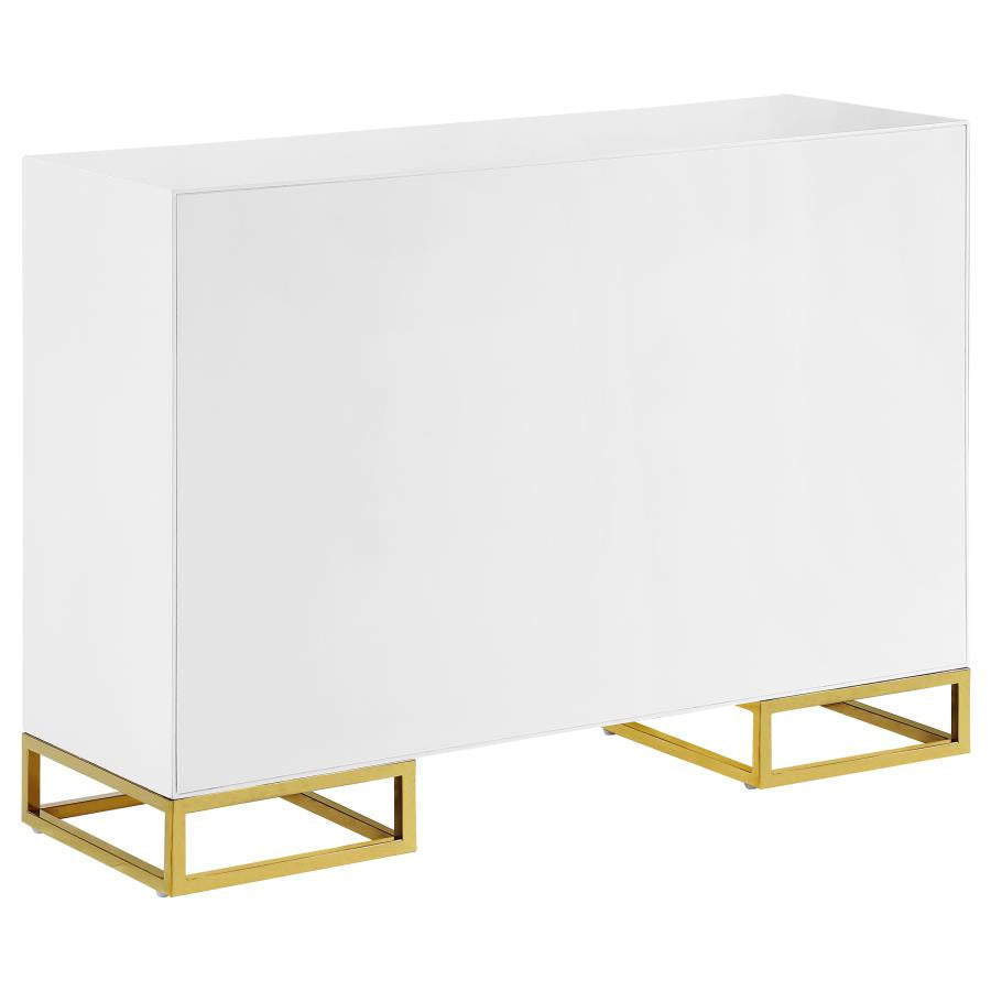 Elsa White Accent Cabinet - MyWaynesHome #