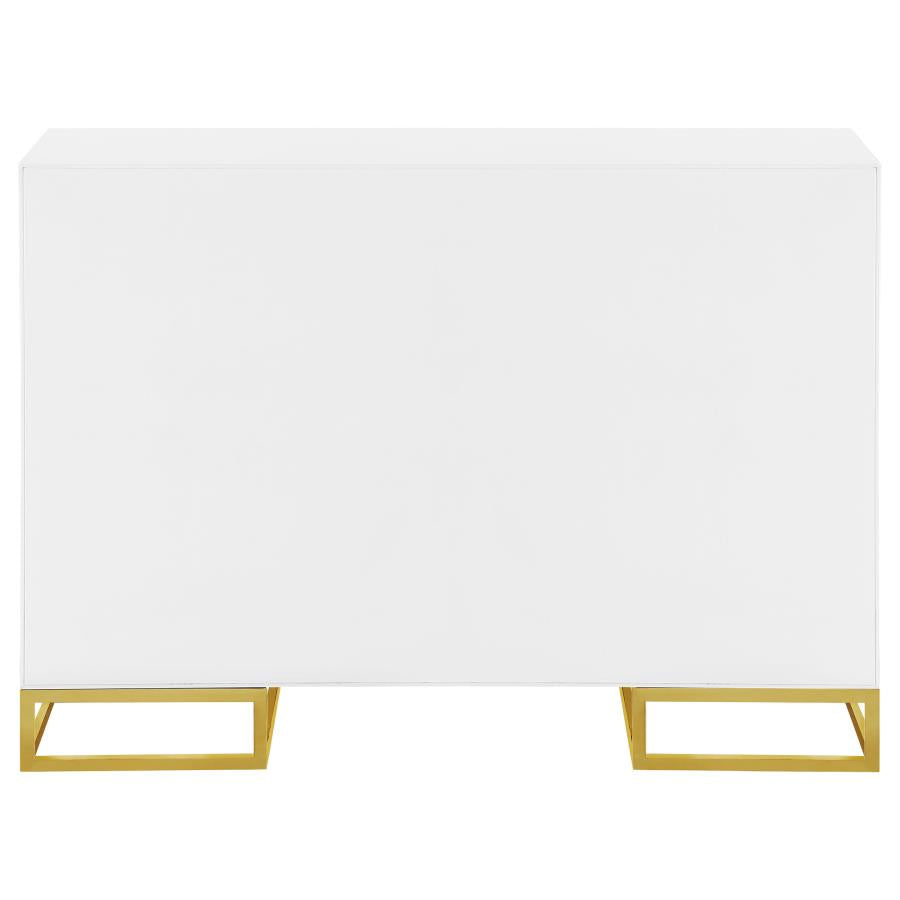 Elsa White Accent Cabinet - MyWaynesHome #