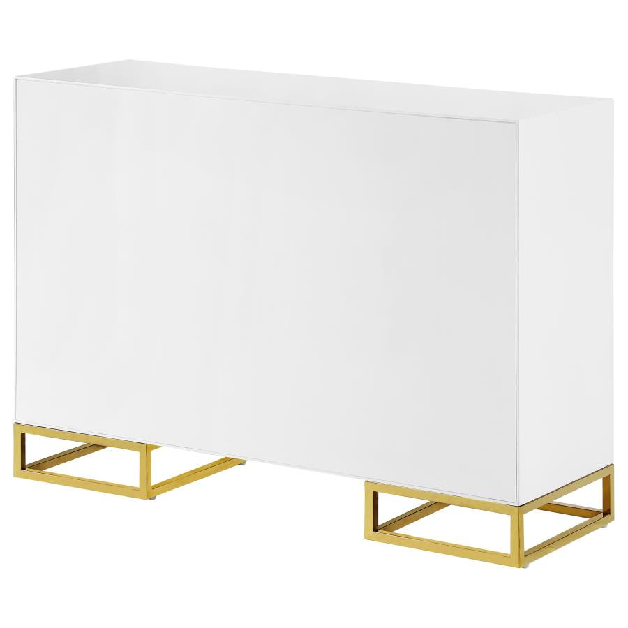 Elsa White Accent Cabinet - MyWaynesHome #