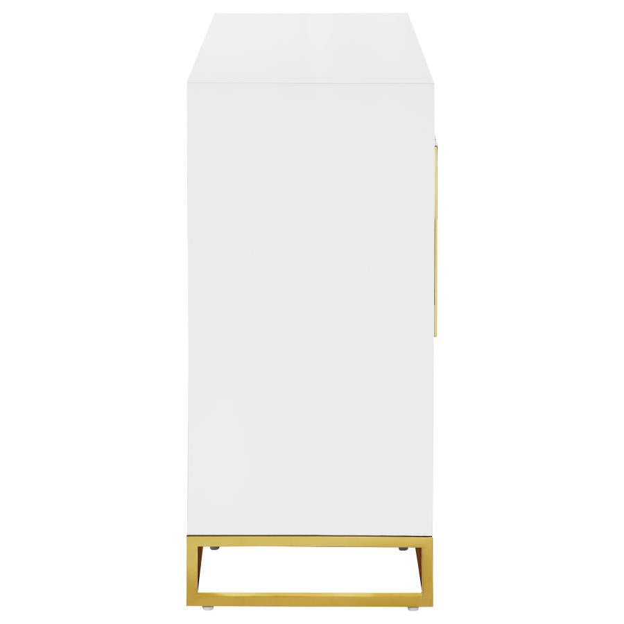 Elsa White Accent Cabinet - MyWaynesHome #