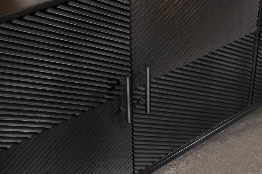Riddell Black Accent Cabinet - MyWaynesHome #