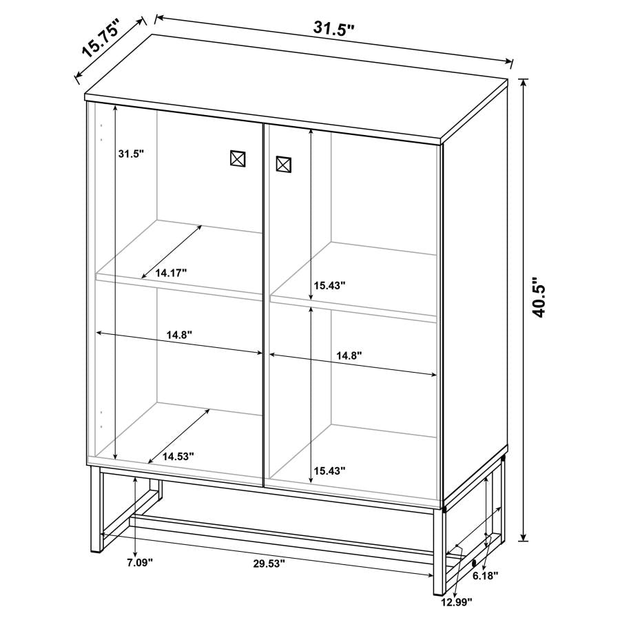 Carolyn Brown Accent Cabinet - MyWaynesHome #