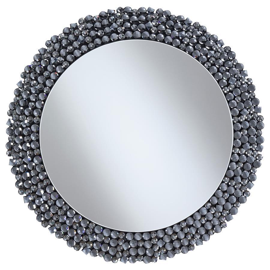 Claudette Silver Wall Mirror - MyWaynesHome #