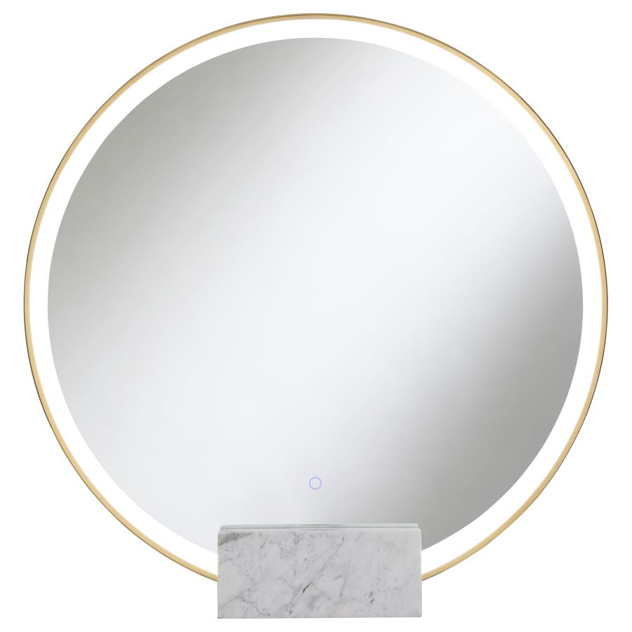 Jocelyn Silver Table Mirror - MyWaynesHome #