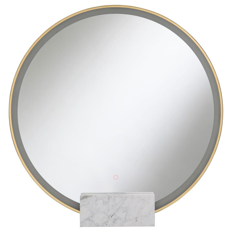 Jocelyn Silver Table Mirror - MyWaynesHome #