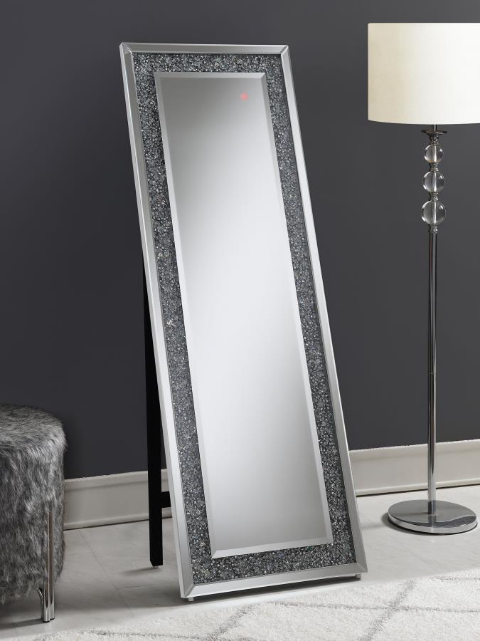 Carisi Silver Standing Mirror - MyWaynesHome #