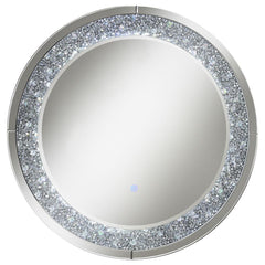 Lixue Silver Wall Mirror - MyWaynesHome #