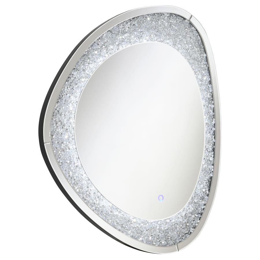 Mirage Silver Wall Mirror - MyWaynesHome #
