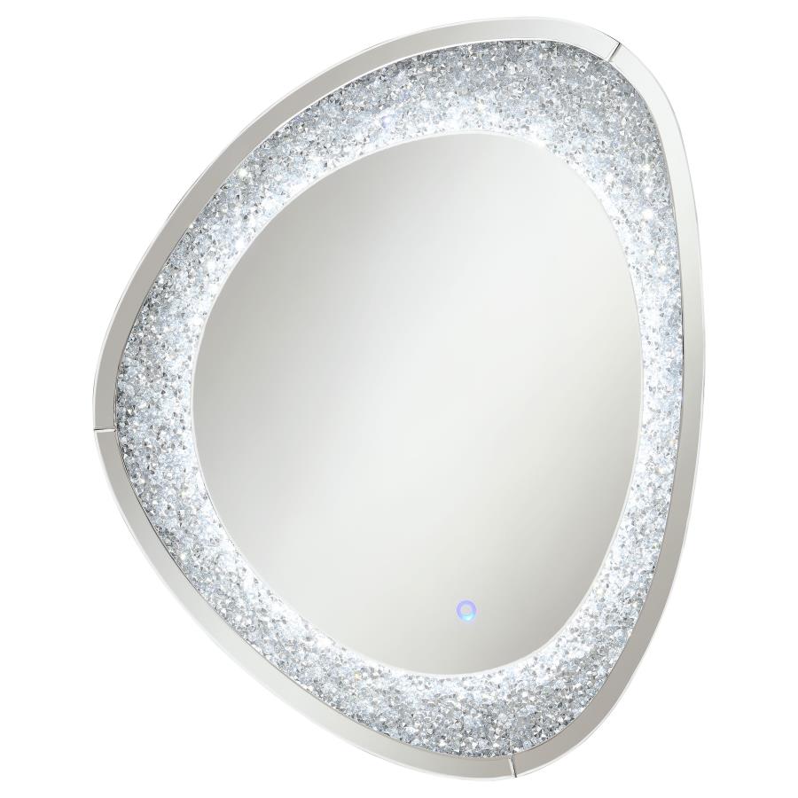 Mirage Silver Wall Mirror - MyWaynesHome #