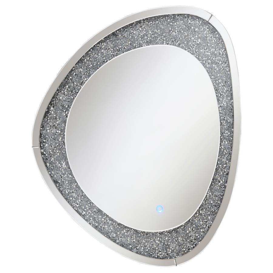 Mirage Silver Wall Mirror - MyWaynesHome #