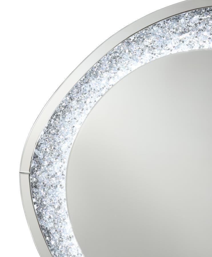 Mirage Silver Wall Mirror - MyWaynesHome #