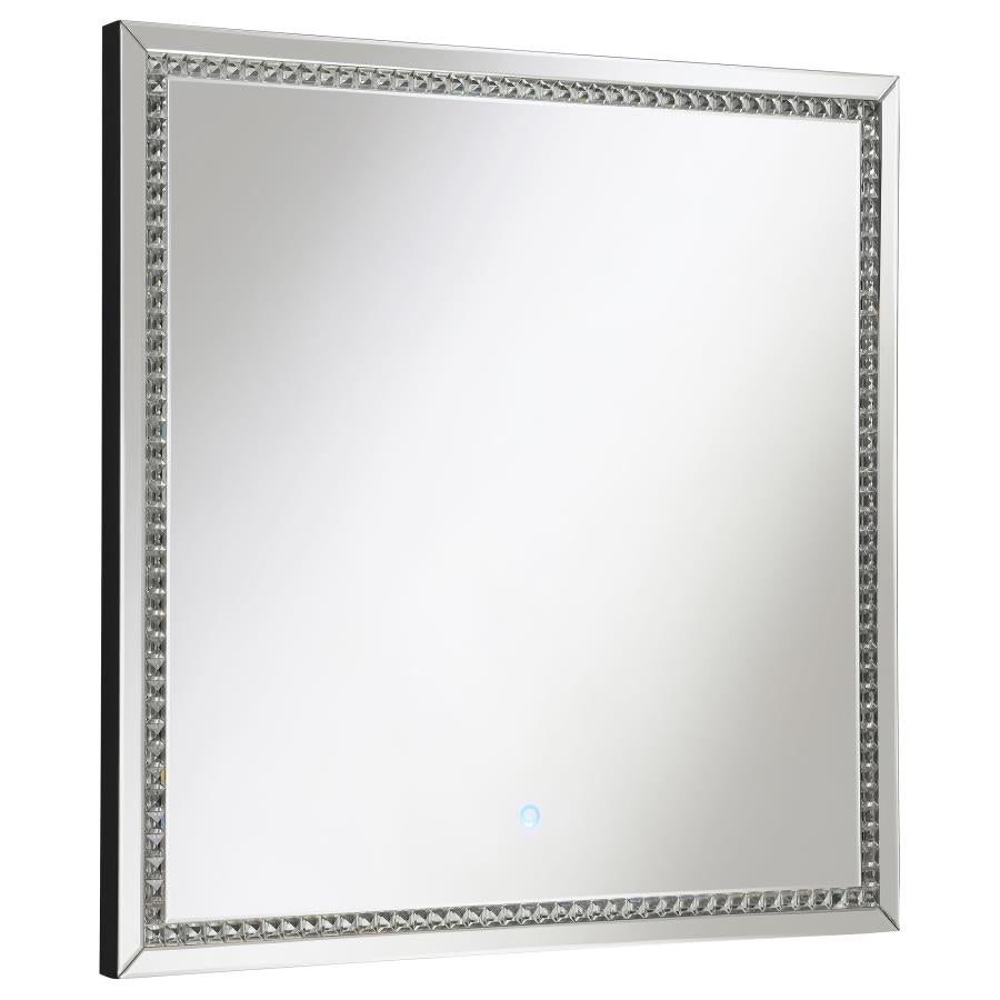 Noelle Silver Wall Mirror - MyWaynesHome #