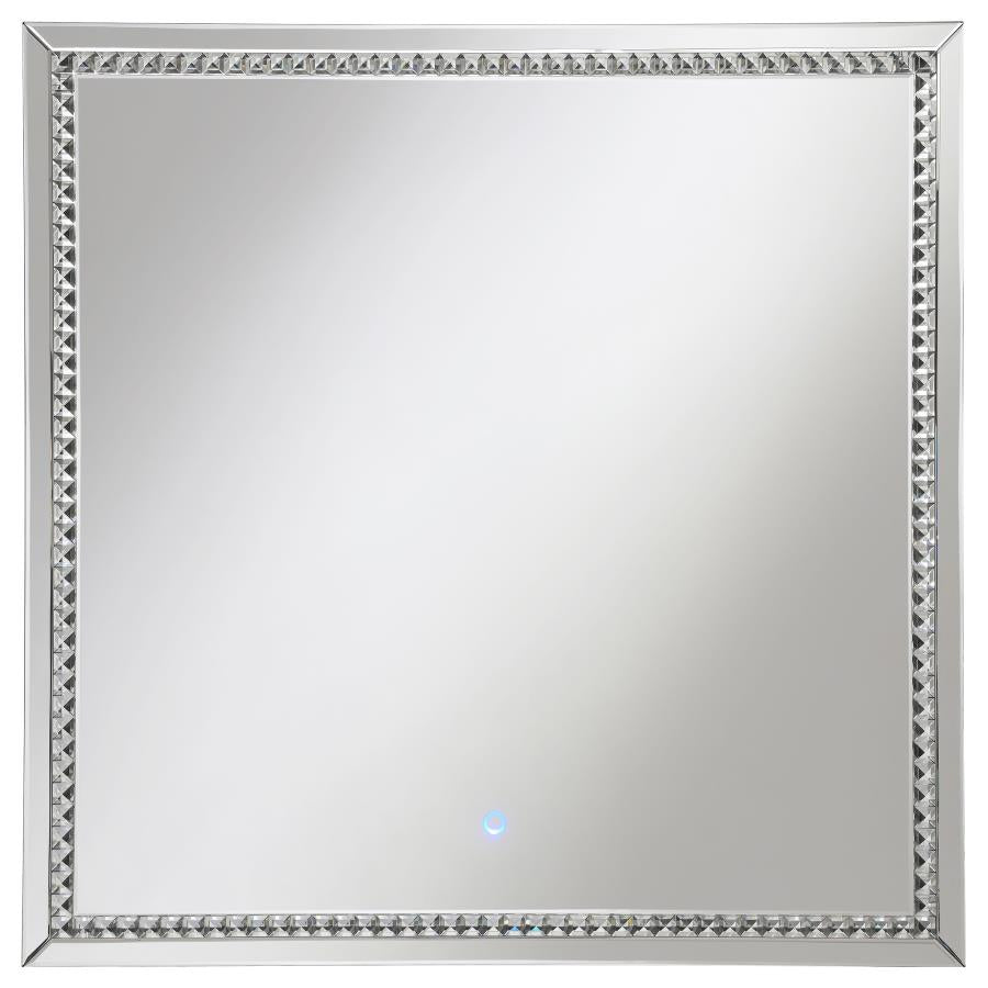 Noelle Silver Wall Mirror - MyWaynesHome #