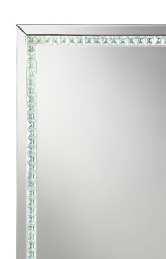 Noelle Silver Wall Mirror - MyWaynesHome #