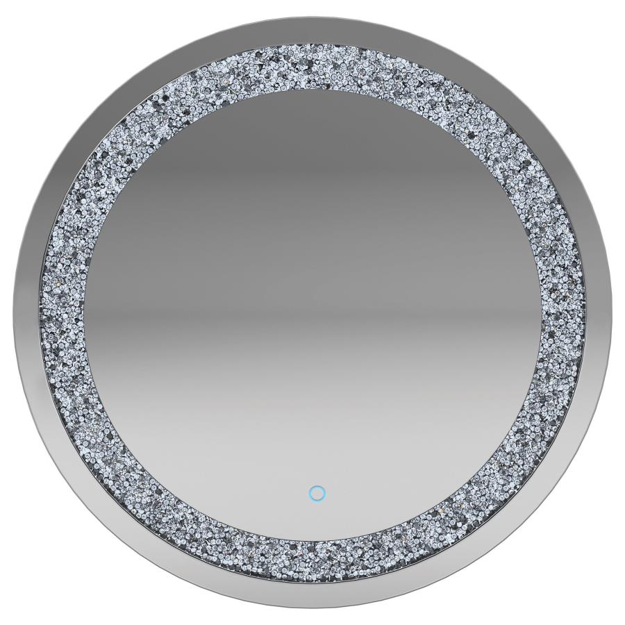 Landar Silver Wall Mirror - MyWaynesHome #