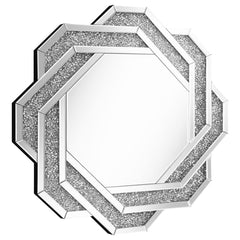 Mikayla Silver Wall Mirror - MyWaynesHome #