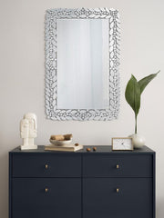 Cecily Silver Wall Mirror - MyWaynesHome #