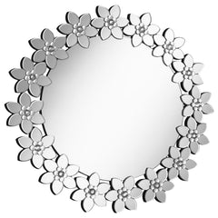 Cordelia Silver Wall Mirror - MyWaynesHome #