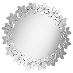 Cordelia Silver Wall Mirror - MyWaynesHome #