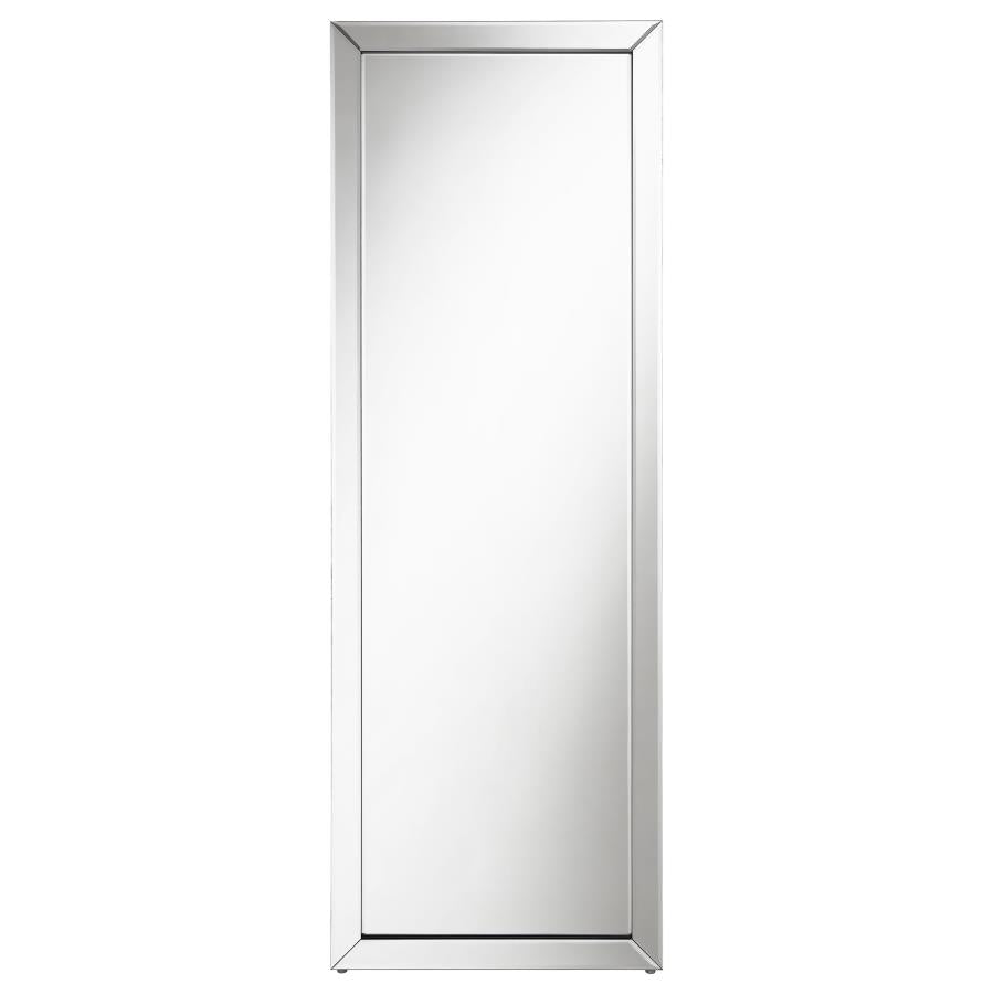 Soline Silver Standing Mirror - MyWaynesHome #