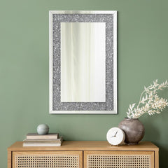 Valerie Silver Wall Mirror - MyWaynesHome #