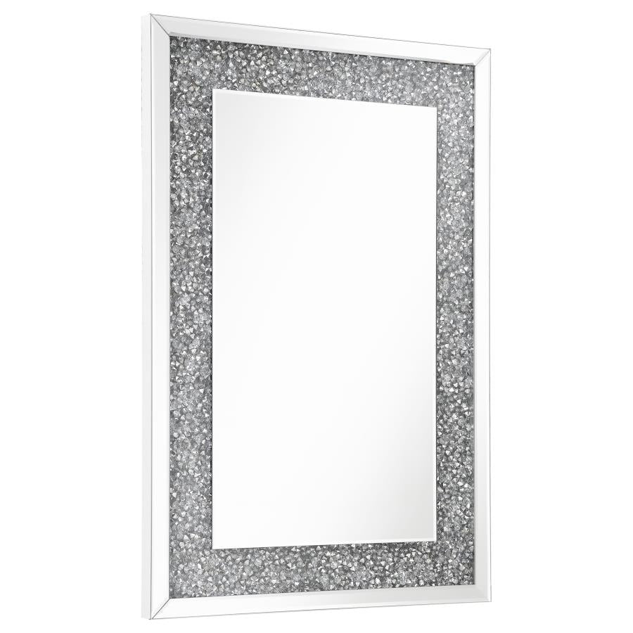Valerie Silver Wall Mirror - MyWaynesHome #