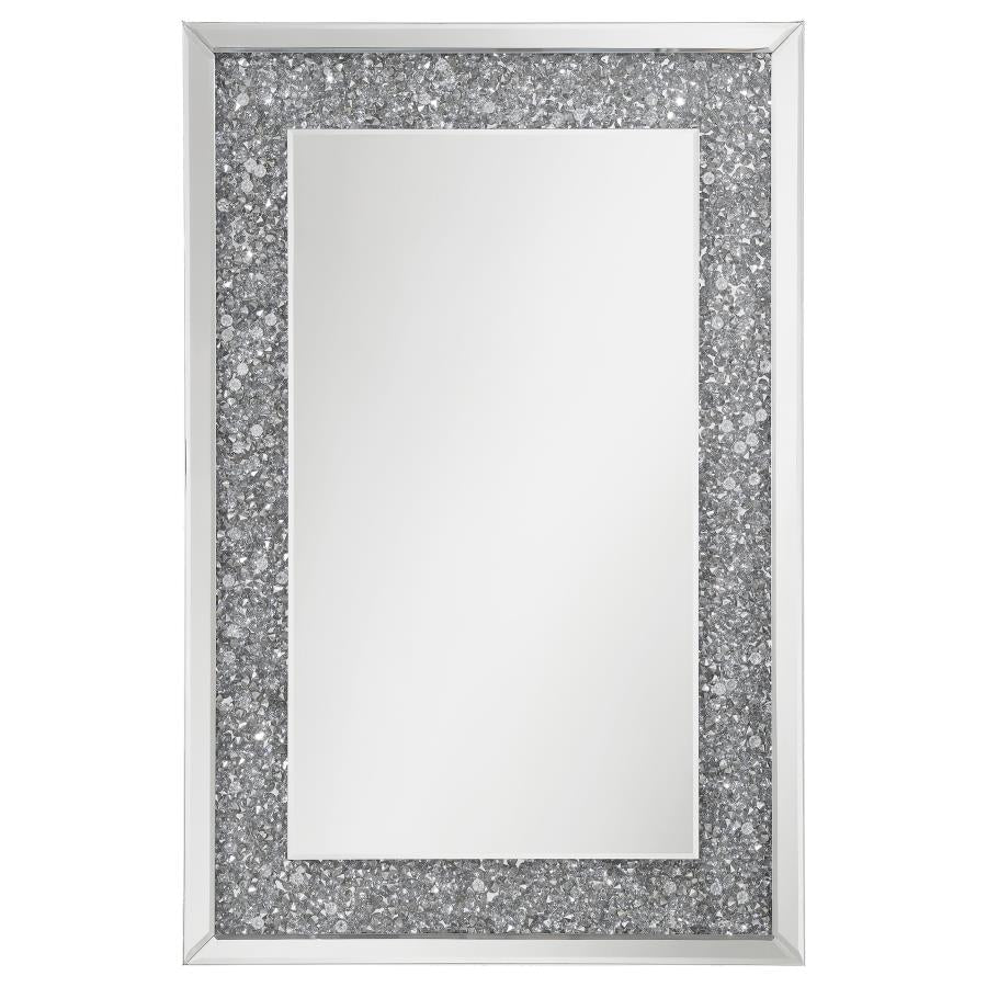 Valerie Silver Wall Mirror - MyWaynesHome #