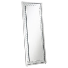 Yves Silver Floor Mirror - MyWaynesHome #