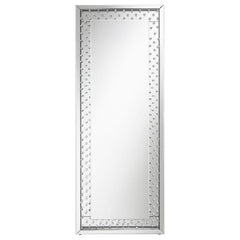 Yves Silver Floor Mirror - MyWaynesHome #