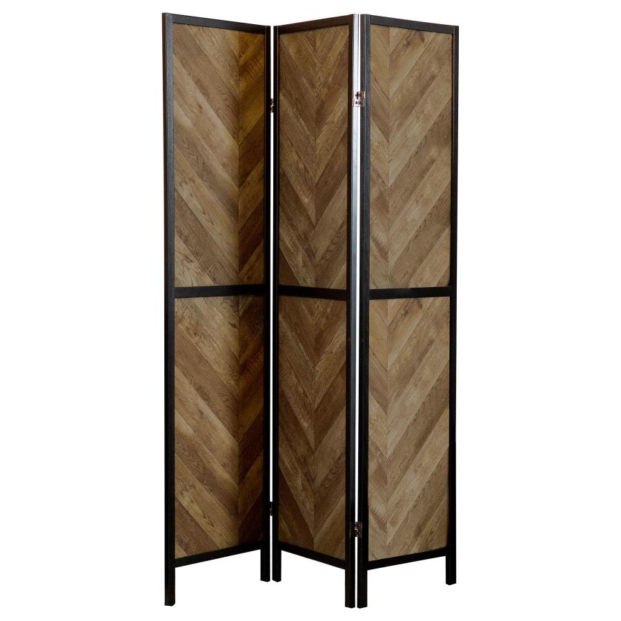 Marlene Brown 3 Panel Room Divider - MyWaynesHome #