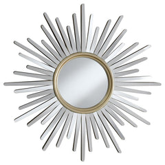 Beiwen Gold Wall Mirror - MyWaynesHome #