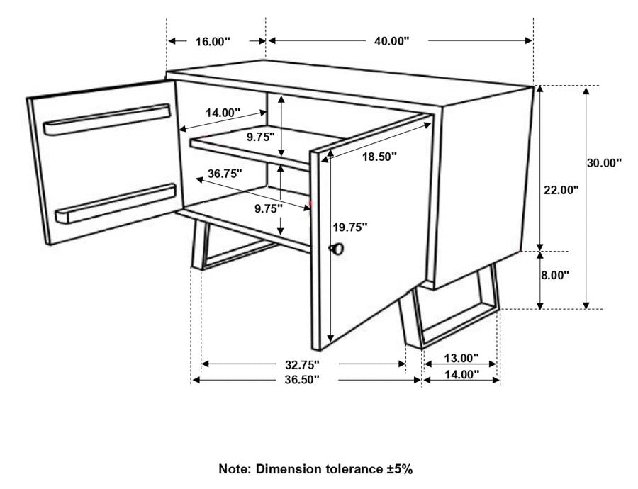 Mathis Brown Accent Cabinet - MyWaynesHome #