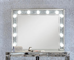 Wilmer Silver Table Mirror - MyWaynesHome #