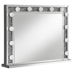 Wilmer Silver Table Mirror - MyWaynesHome #