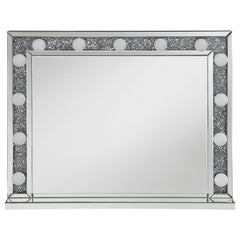 Wilmer Silver Table Mirror - MyWaynesHome #