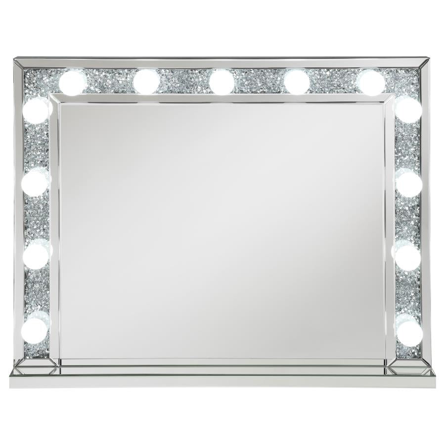 Wilmer Silver Table Mirror - MyWaynesHome #