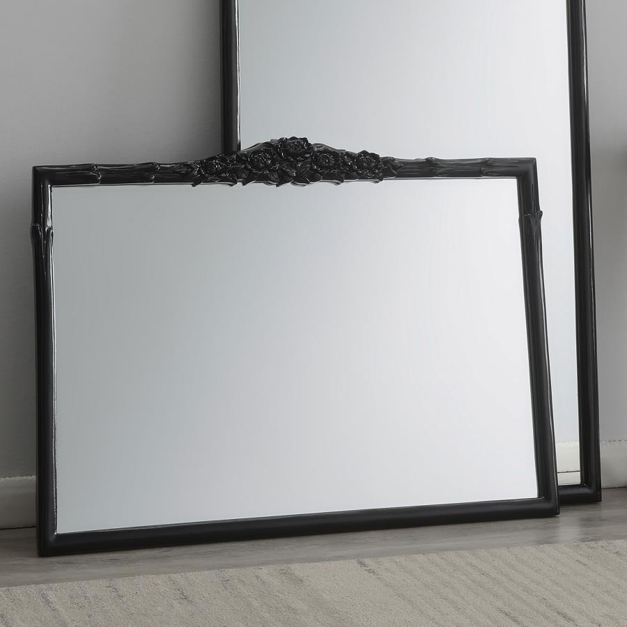 Sylvie Black Wall Mirror - MyWaynesHome #