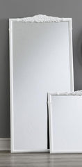 Sylvie White Floor Mirror - MyWaynesHome #
