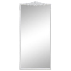 Sylvie White Floor Mirror - MyWaynesHome #